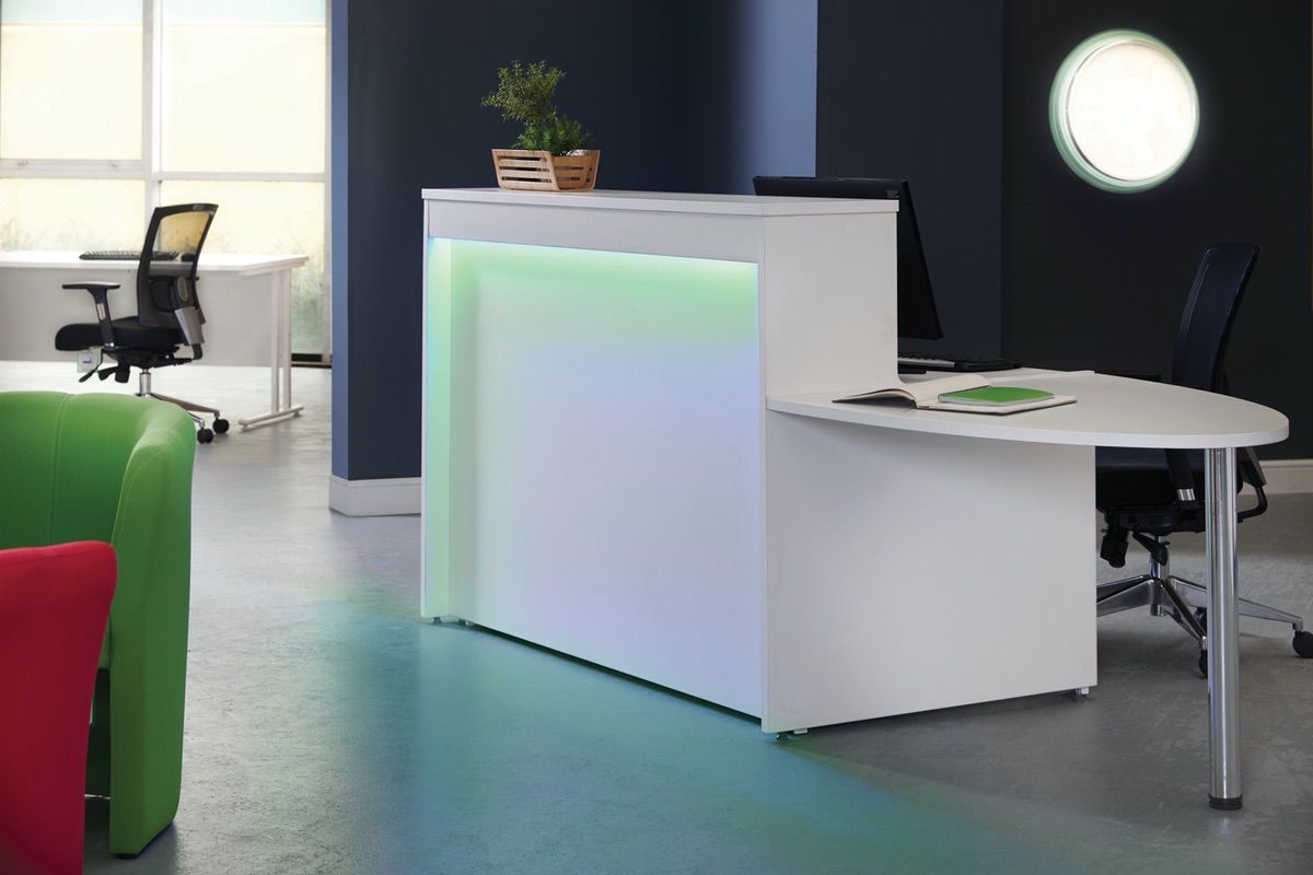 Reception Desk Green